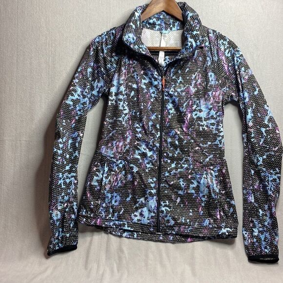 Lululemon backpack it jacket in blue rain Size 4 - Picture 1 of 4